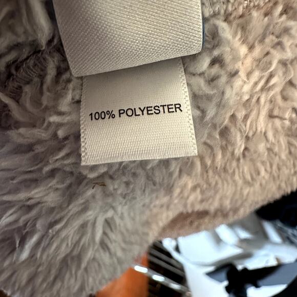 Sleep Sense Stay cozy Gray and white fuzzy sweater size LG - Picture 8 of 8